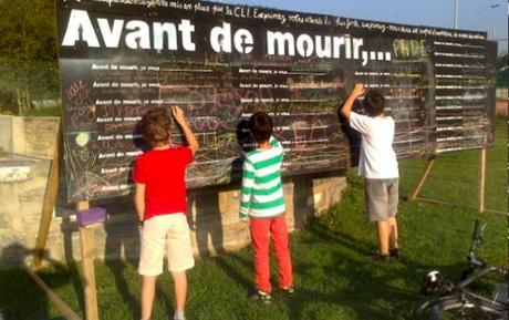 « Before i die ». Le mur d’expression fait le tour du monde BeforeIdie-Belgique