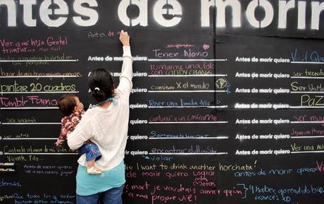 « Before i die ». Le mur d’expression fait le tour du monde BeforeIdie-Queretaro-Mexico