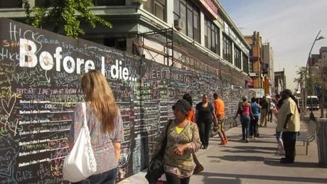 « Before i die ». Le mur d’expression fait le tour du monde BeforeIdie-Brooklyn