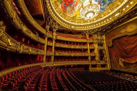 Intérieur de l'opera Garnier