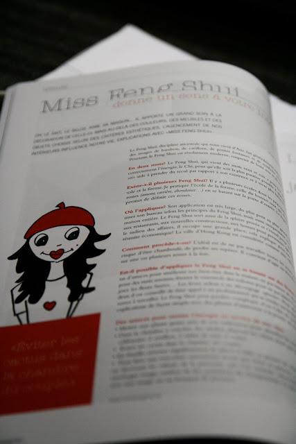 Miss Feng Shui est dans l'événement magazine ! Miss Feng Shui est dans l'événement magazine !
