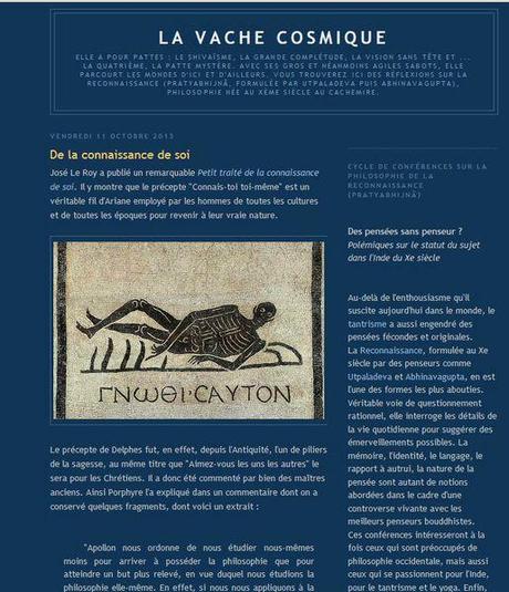De la connaissance de soi et a-t-on besoin d'un maitre ? connaissance-de-soi