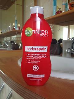 Coup de coeur beauté : Lait Réparateur Anti-Dessèchement BodyRepair de Garnier