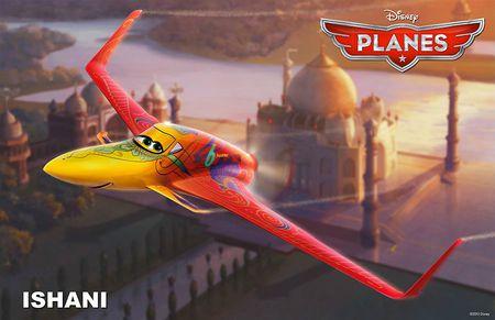 Planes, film d'animation de Klay Hall, par Disney et Pixar Ishani