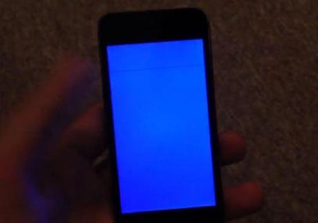 ecran bleu iphone 5s