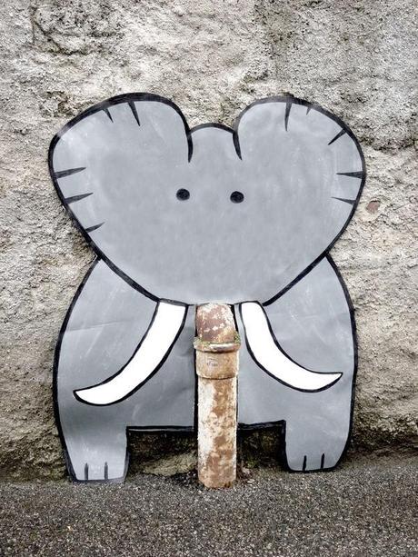 oakoak.elephant Les détournements urbains de Oakoak