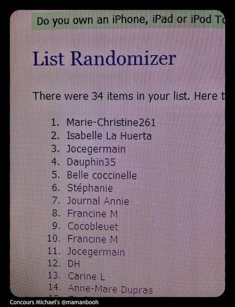 Et la carte-cadeau de chez Michael's ira à.. #Concours Et la carte-cadeau de chez Michael's ira à.. #Concours