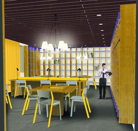 Rémi Bouhaniche se dévoile Projet pour la bibliothèque de l'Institut Paul Bocuse