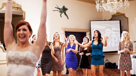 Brides throwing cats Brides throwing cats