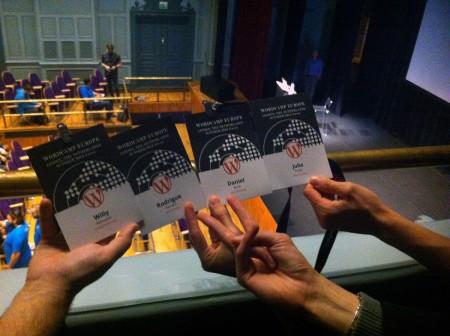 WordCamp Europe et le bonheur de l’Open Source Quelques badges du WordCamp Europe