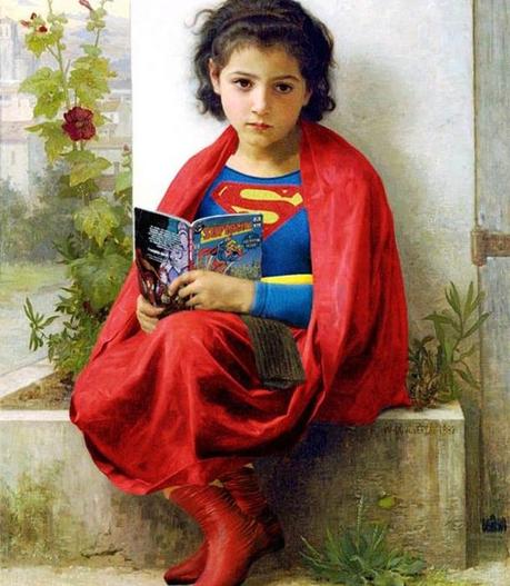 HEROES IN CLASSIC PAINTINGS superheroes-classical-painting5