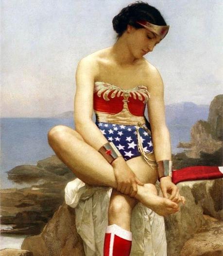 HEROES IN CLASSIC PAINTINGS superheroes-classical-painting7