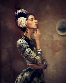 interview elizaveta porodina vanessa Lekpa photo d'art de mode luxe inspiration frida khalo fetes russe photographie elizaveta porodina