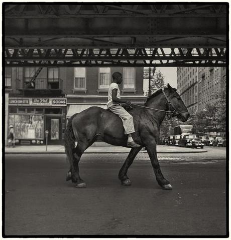 Vivian-Maier-horse Exposition de la photographe Vivian Maier à Paris