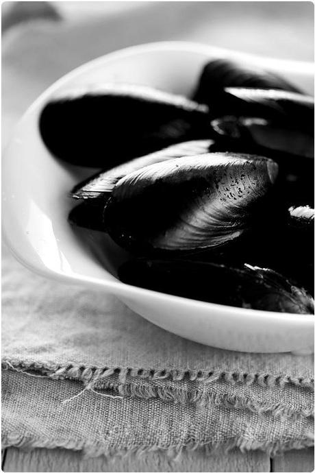 Risotto aux crevettes et moules Risotto aux crevettes et moules