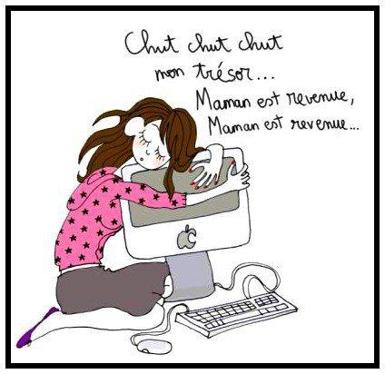 Je suis de retour! Je suis de retour!