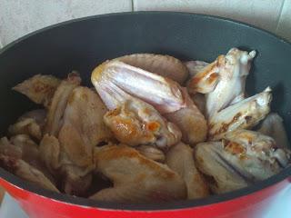 C'est la semaine du Goût : ailerons de poulet au curry