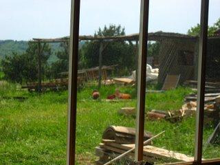 Canisses, bases de cloisons, enduit
