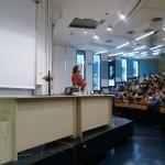 Quelques photos de la conférence de Stallman