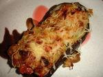Aubergines au fromage de chèvre DSC01789