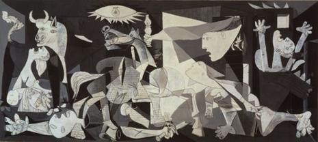 Visitez Guernica Pablo Picasso découvrez propositions d'explication style tout