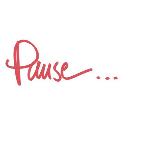 Une pause s'impose