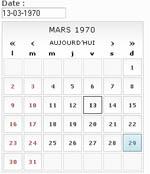 10 scripts Mootools pour l’interface utilisateur Date Picker Widget