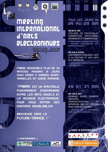 Meeting International d'Arts Electroniques FABRIK