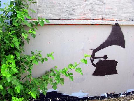 Wall with Phonograph