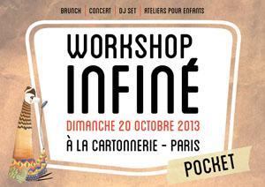 Matinale du 17/10/2073 – Prix Nobel de la Paix et Infiné Music visuel-Pocket-Workshop-InFiné-web