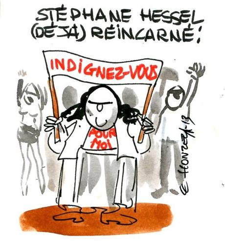 Affaire Léonarda : Stéphane Hessel réincarné imgscan contrepoints 2013-2280 Hessel