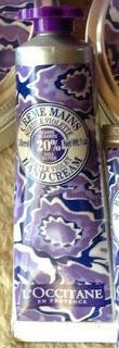 Subtile violette ... l'Occitane parfume subtilement sa gamme karité !