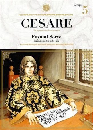 Cesare, tomes 4 et 5, par Fuyumi Soryo et Motoaki Hara Cesare5