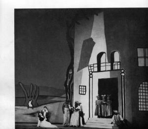 Darius Milhaud, Bolivar (1950) : Décor de Fernand Léger