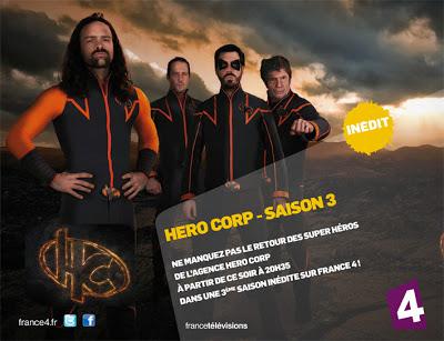 Evénement ! Ils sont de retour... Découvrez la 3ème saison de Hero Corp à partir de ce soir à 20h35 sur France 4 !