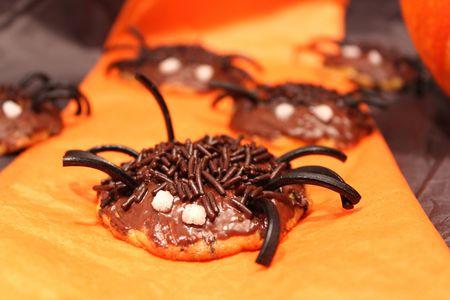 Cookies-araignées au potimarron et chocolat IMG_2291r