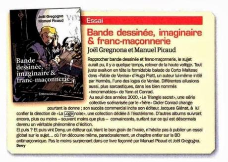 Revue de presse : Bande dessinée, imaginaire et franc-maçonnerie dans Comment ça marche