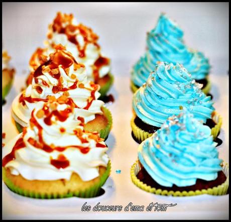 Cupcakes poires / Caramel