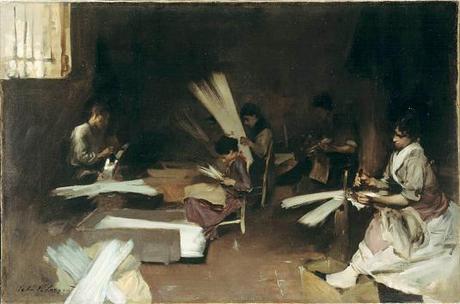 Venetian Glass Workers John Singer Sargent - 1880-82 Art Institute of Chicago Collection de Mr. and Mrs. Martin A. Ryerson 