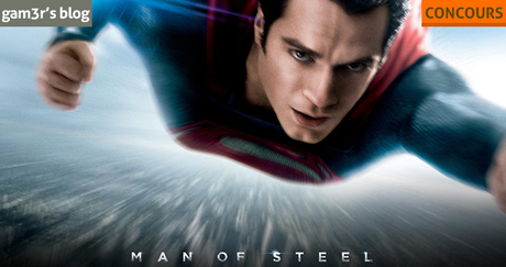 Tentez de gagner le Blu Ray de Man of Steel !