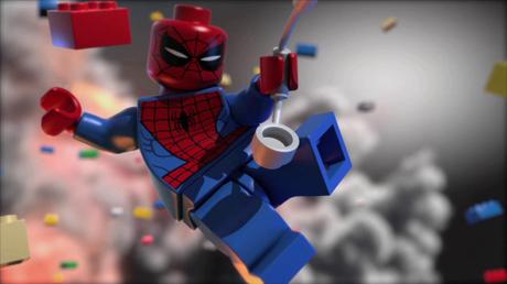 lego marvel spiderman LEGO Marvel Super Heroes prépare son arrivée en vidéo...