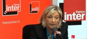 Une politique ultralibérale en France Mme Le Pen ? Vraiment ? marine le pen france inter
