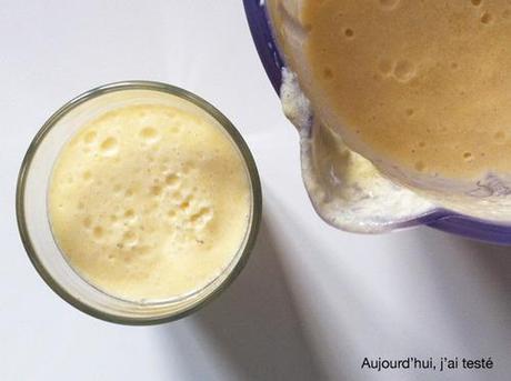 Aujourd'hui, j'ai testé –un milkshake tropical image