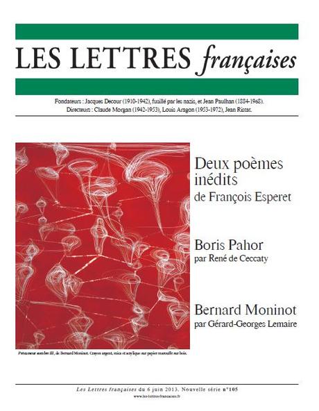 revue les lettres françaises n°105