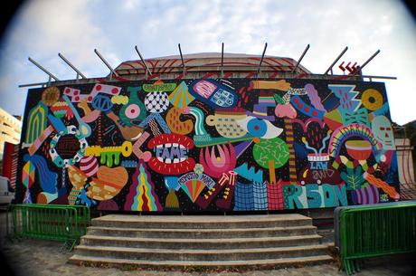 Fresque Zosen (WIP La Villette) Fresque Zosen 4