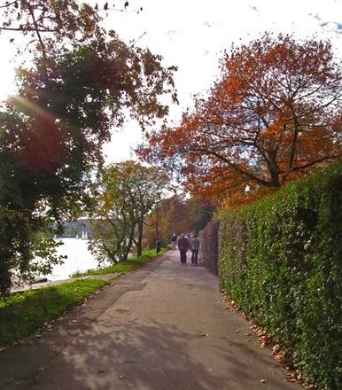 Petite balade automnale à Essen: Baldeneysee