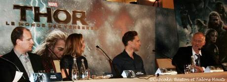 Conférence de presse: Thor, Le Monde des Ténèbres