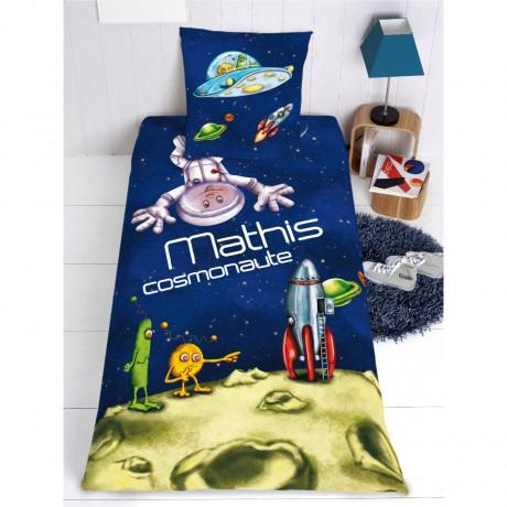 Couette Dans l'espace Housse de couette pour astronaute en herbe