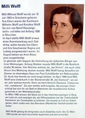 Munich/Neuhausen: les installations de Wolfram P.Kastner rappellent la Shoah