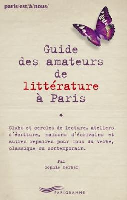 Guide des amateurs de littérature à Paris de Sophie Herber